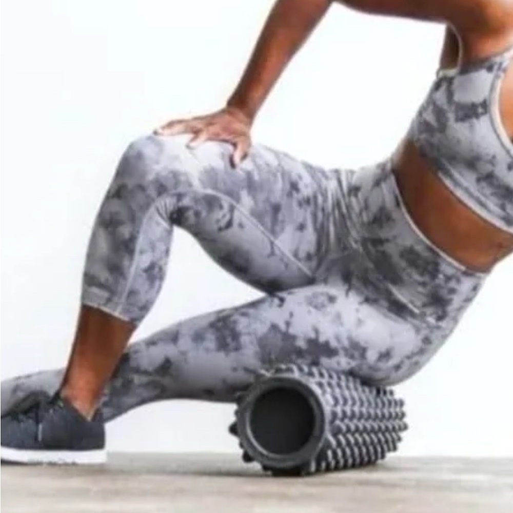 Nobull Gray Tie Dye Full Length 28” Legging Small